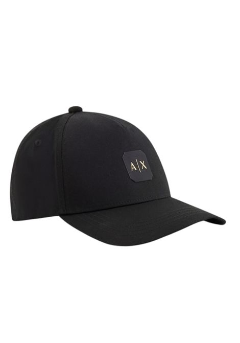 Cappello in cotone con logo ARMANI EXCHANGE | Cappelli | XM002224 AF15502UC001